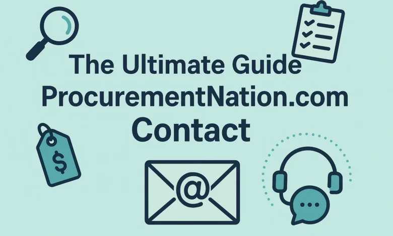 The Ultimate Guide to ProcurementNation.com Contact